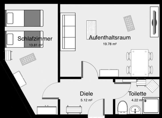 Ferienwohnung Ortrand - Pension Εξωτερικό φωτογραφία